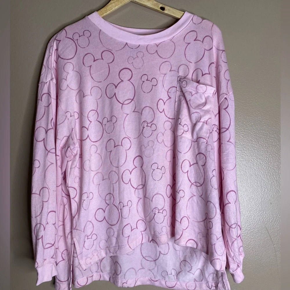Pink Joggers with Mickey Mouse Pattern‎ - Picture 2 of 11